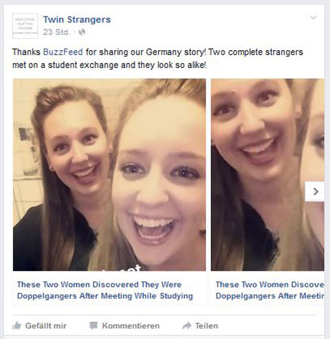 Facebook Twinstrangers Facebook Twinstrangers