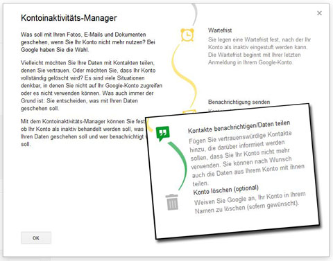 Google Einstellungenscreenshot Google Einstellungenscreenshot