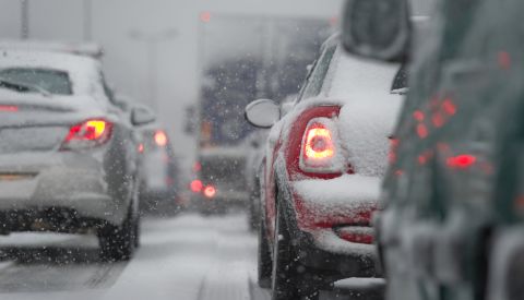 Schnee Strasse Schnee Strasse