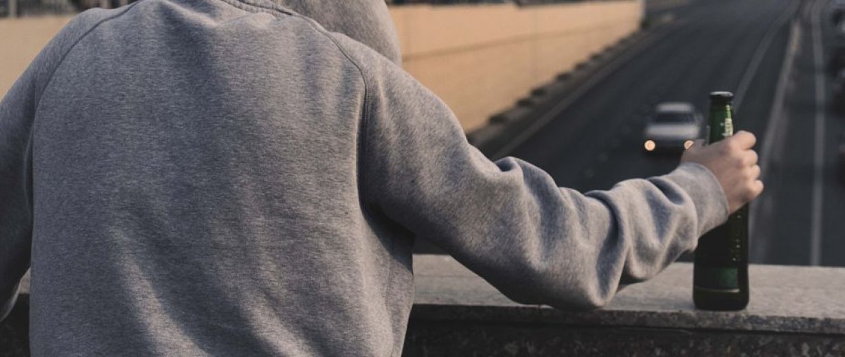 Betrunken Auf Dem Fahrrad Führerschein Weg