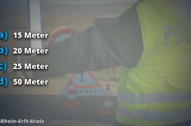 Sie Fahren 50 Kmh Und Führen Eine Normale Bremsung Der Test: Würdest du die Führerscheinprüfung heute noch bestehen? | RPR1.