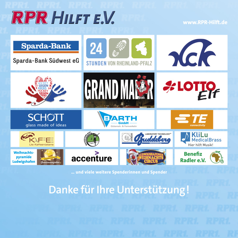 Unsere Unterstützer | RPR1.