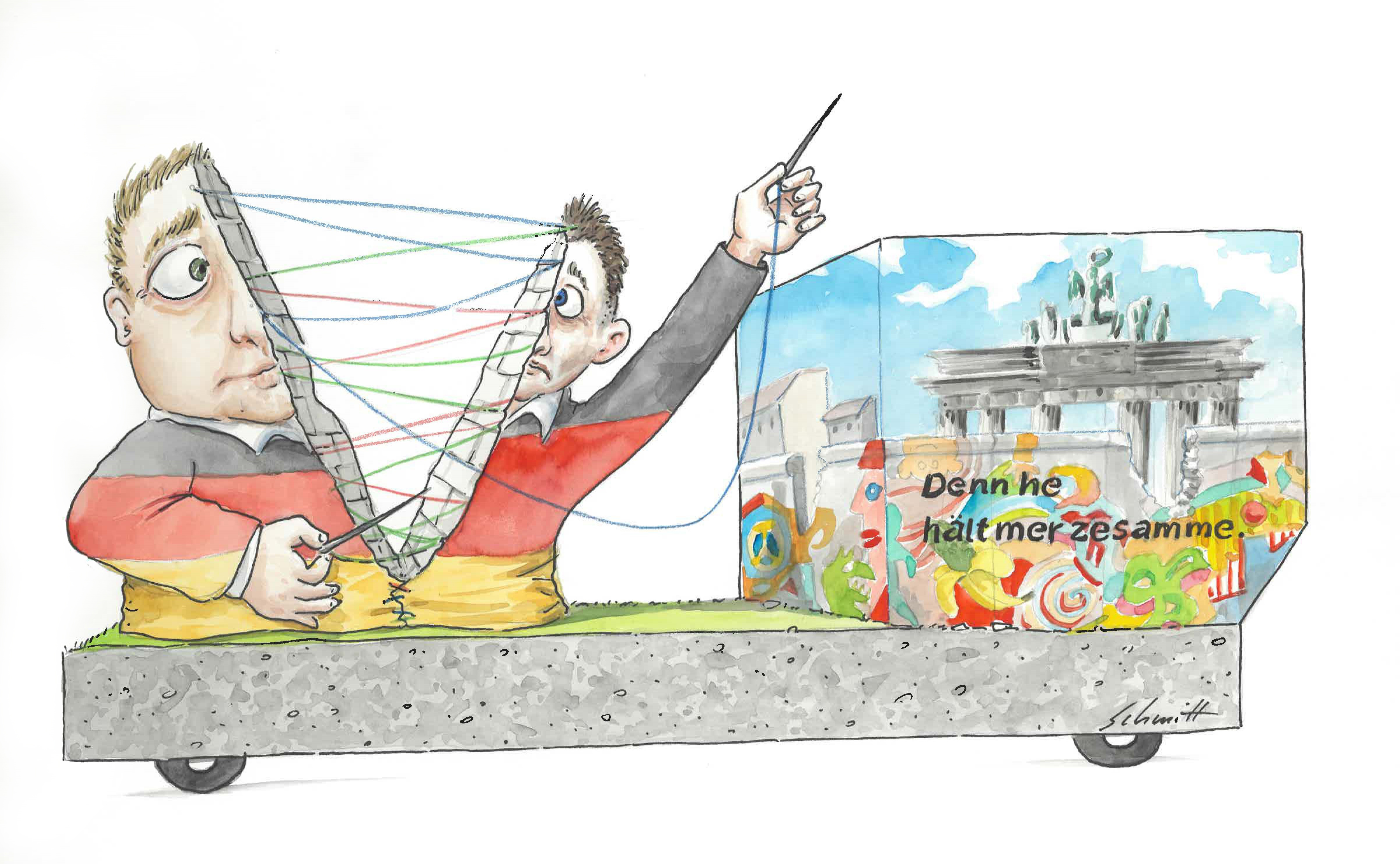 Koln Entwurfe Fur Die Persiflage Wagen Rpr1